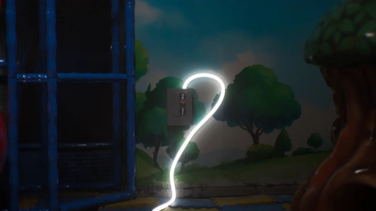 Subliminal Playplace TV turned on