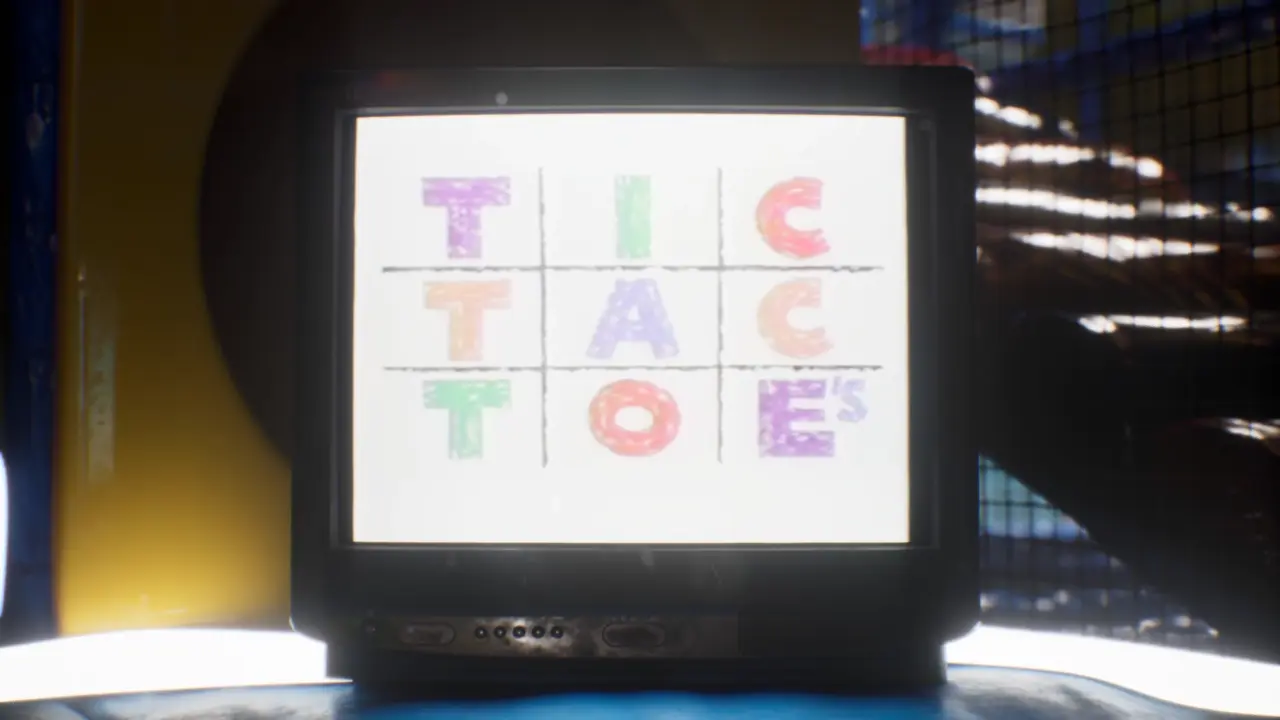 Subliminal Playplace tic tac toe board puzzle
