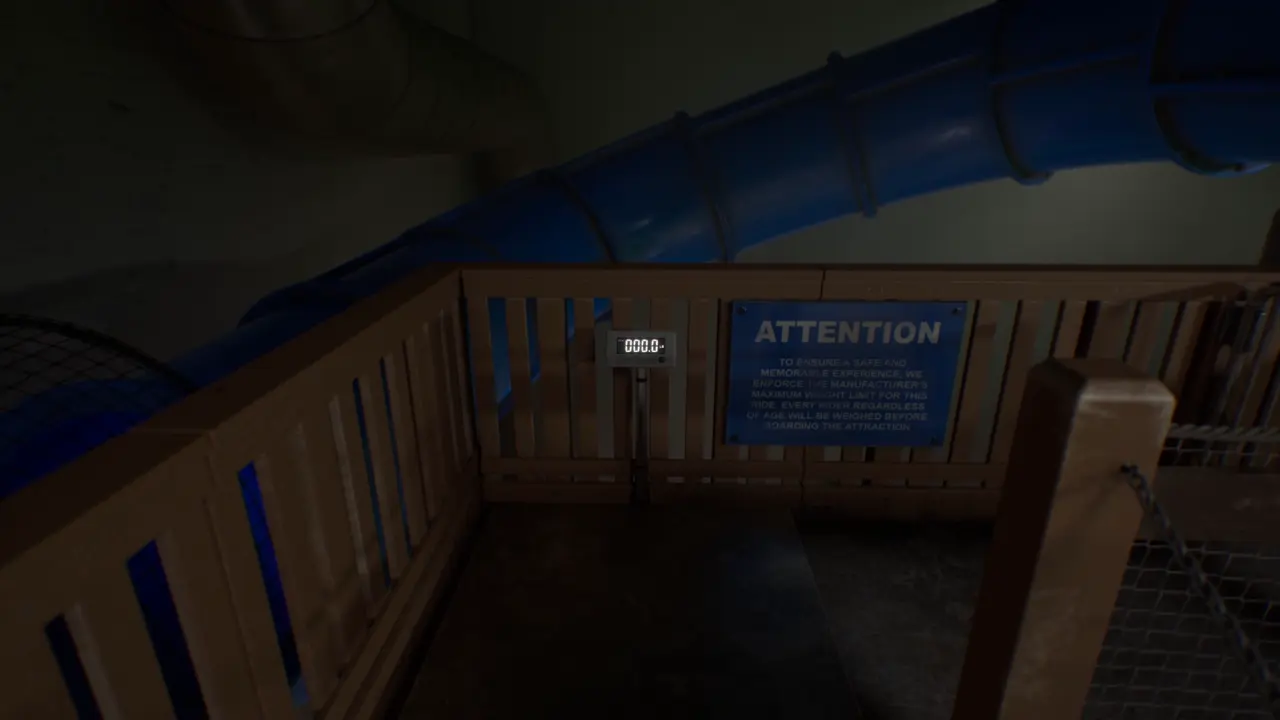 Subliminal WaterWorks entering the water slide