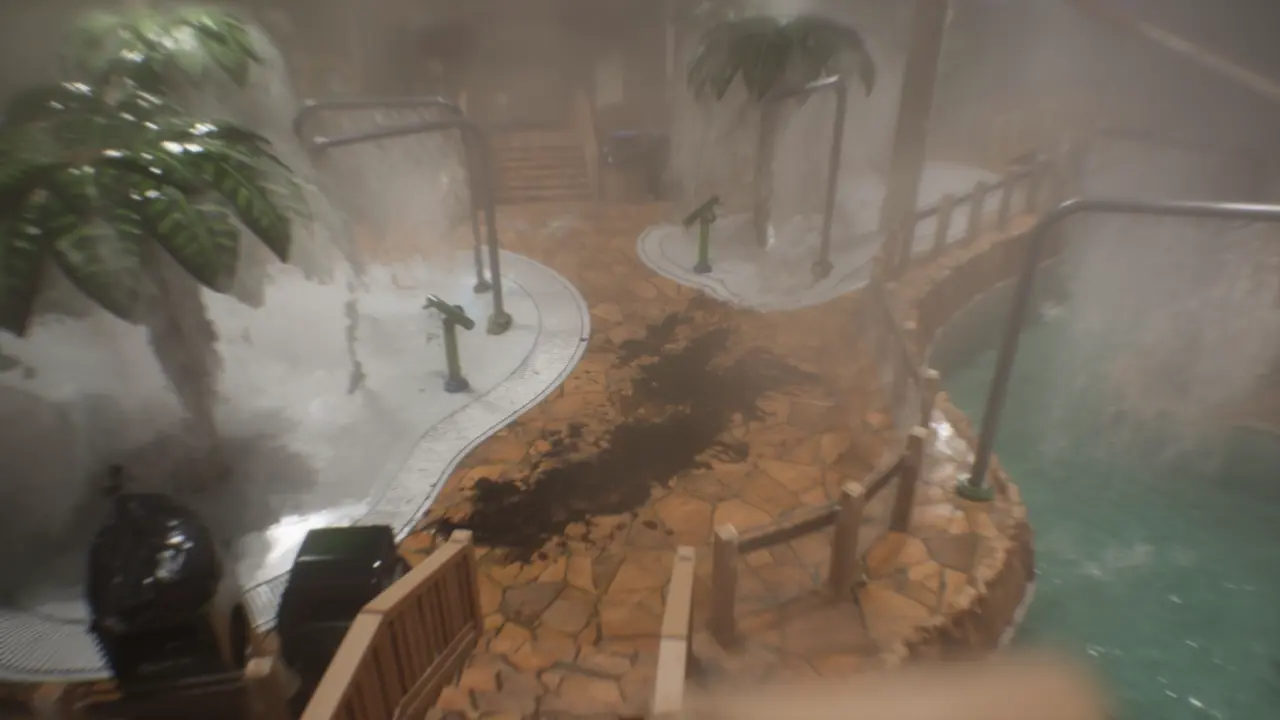 Subliminal WaterWorks collapsed water slide