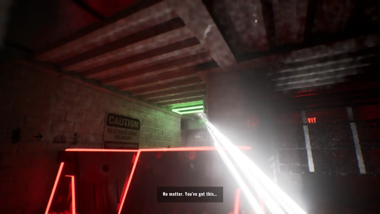 Subliminal WaterWorks exit door opened