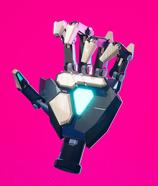 Dex's Mechanical Hand furniture memorabilia in Dead as Disco
