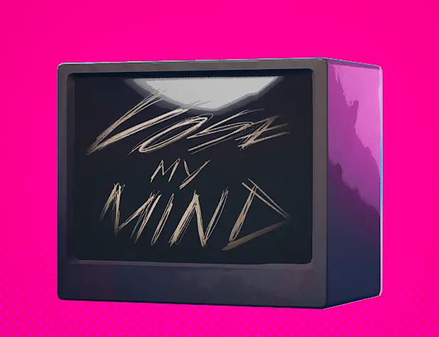 TV Screen furniture memorabilia in Dead as Disco