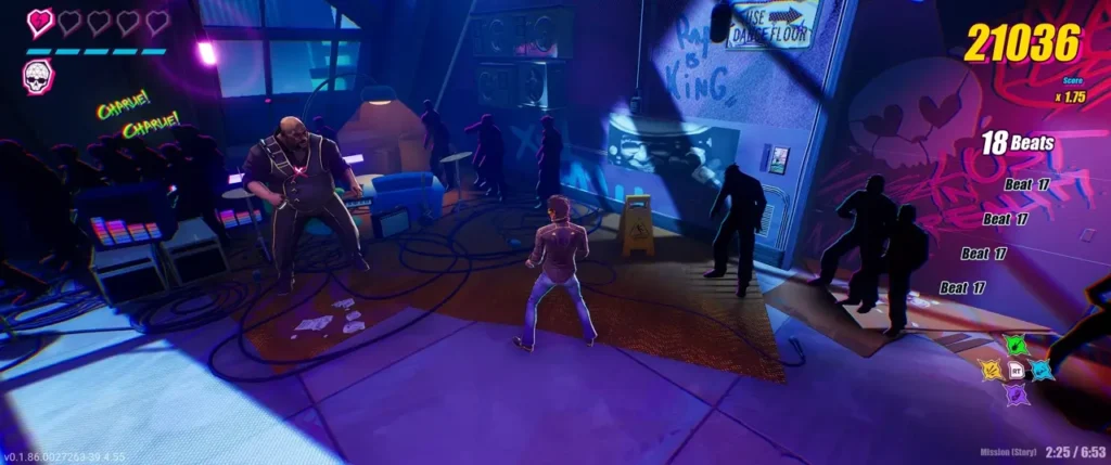 The Young Stix poster is set in the scene from Prophet, during the bodyguard fight.
