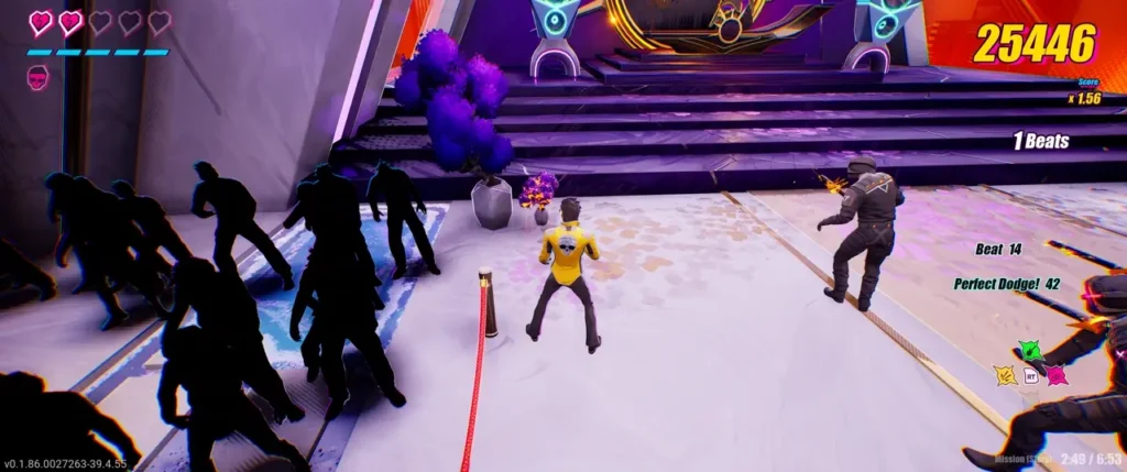 The bonsai tree is in the upper left corner of the scene with Prophet, after the fight between the bodyguards.