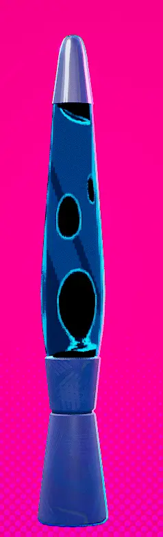 Lava Lamp decor memorabilia in Dead as Disco