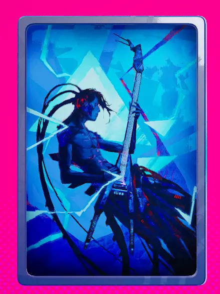 Shred the Lightning” Tour Poster wall decor location in Dead as Disco