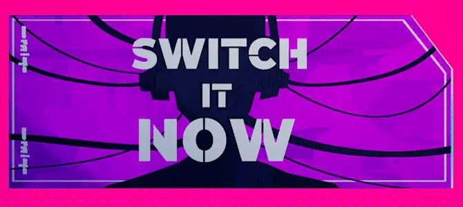 Switch It Now” Poster wall decor location in Dead as Disco image 2