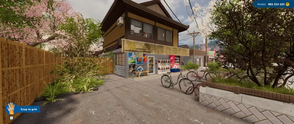 House Flipper 2 Sakura DLC Ramen Shop buyable house exterior location
