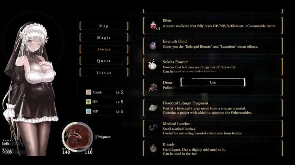 To craft Scivias Powder, progress through the story and meet with Haanja at the Cathedral.