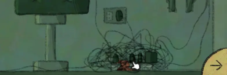 Sock 11 Vacuum Cleaner Sock cables puzzle solution in Membrillo Hid My Socks image 1