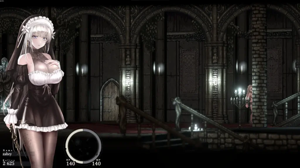 Enter Arcezon Cathedral and walk towards the back of the great hall, passing through a door. Then you will reach the library.