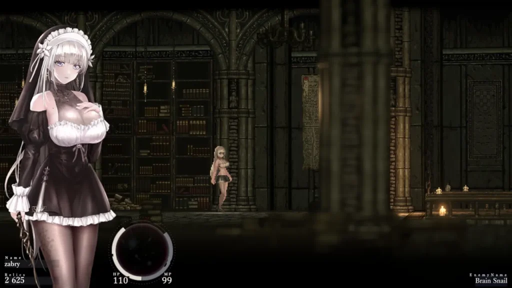 Inside the library, go towards the back and find the elevator.