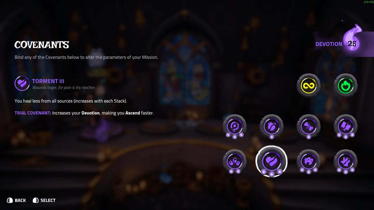 Torment devotion modifier unlock requirement