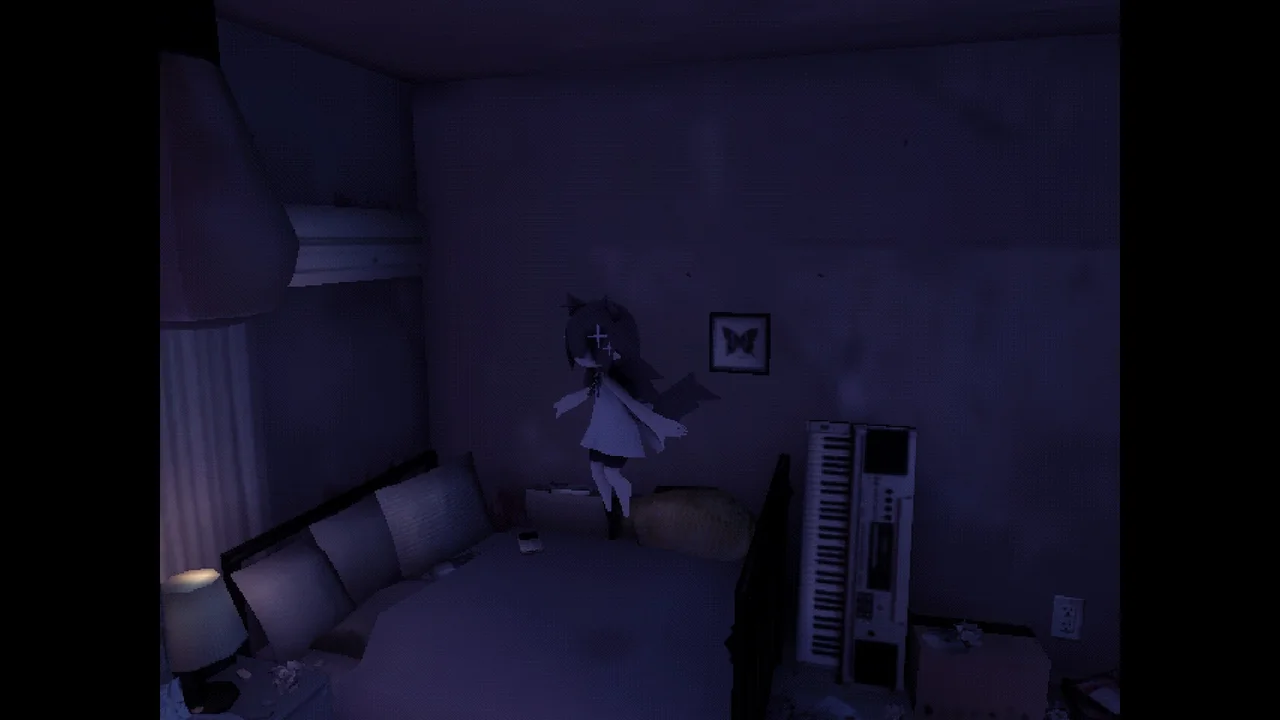 Jumping on the bed to unlock the boredom achievement
