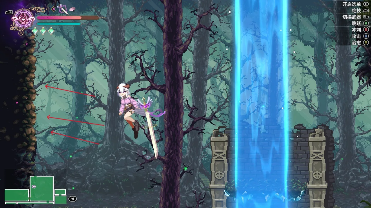 Amplification Crystal 04 hidden wall first image
