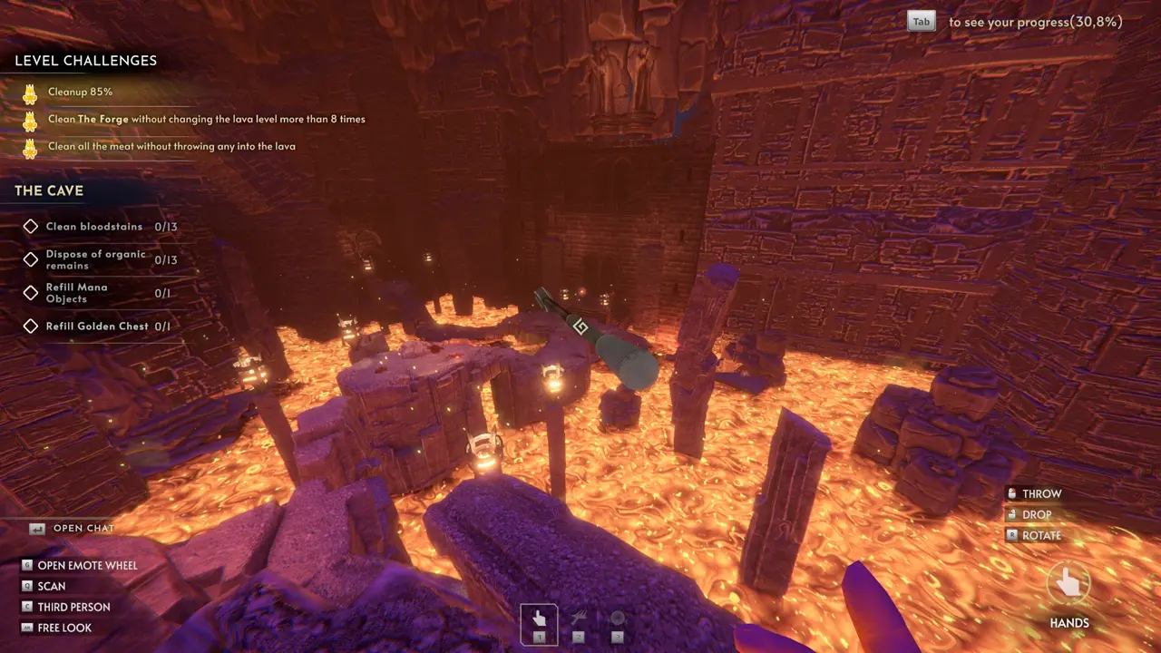 Dark Tower The Forge portal area where the lever is brought