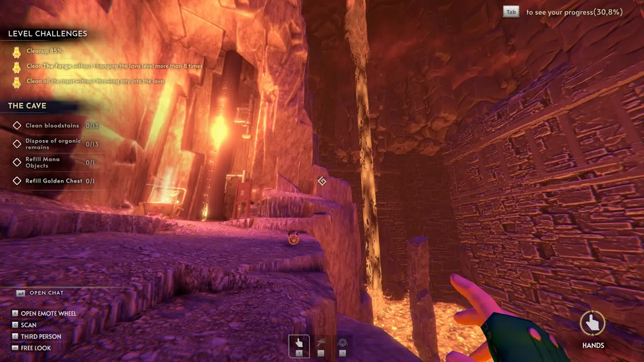 Dark Tower The Forge path to the second hidden note behind the golden chest
