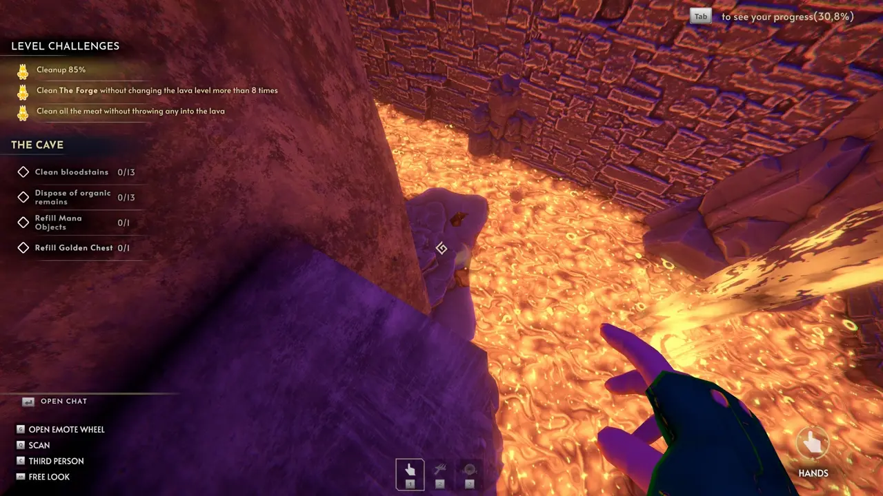 Dark Tower The Forge second hidden note platform below the golden chest area
