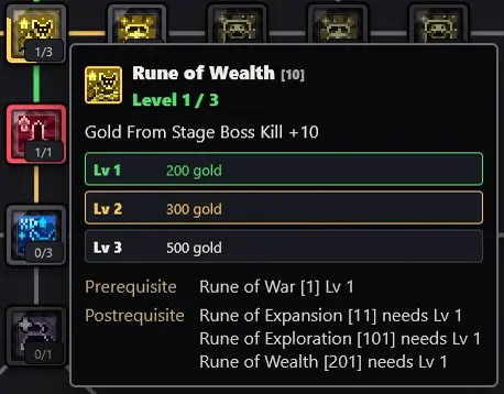 runner hover information