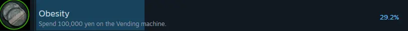 Money spending achievement 1