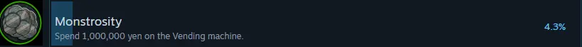 Progress reset achievement warning