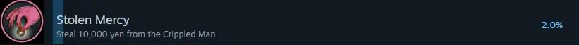 Stealing achievement icon