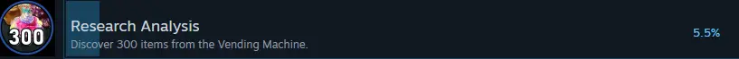 Progress achievement 1