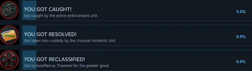 Ending achievement 1