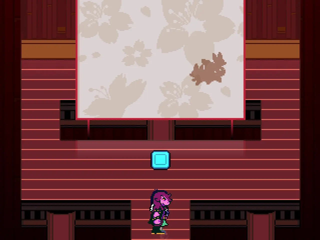 Covered puzzle area containing the second hidden fox