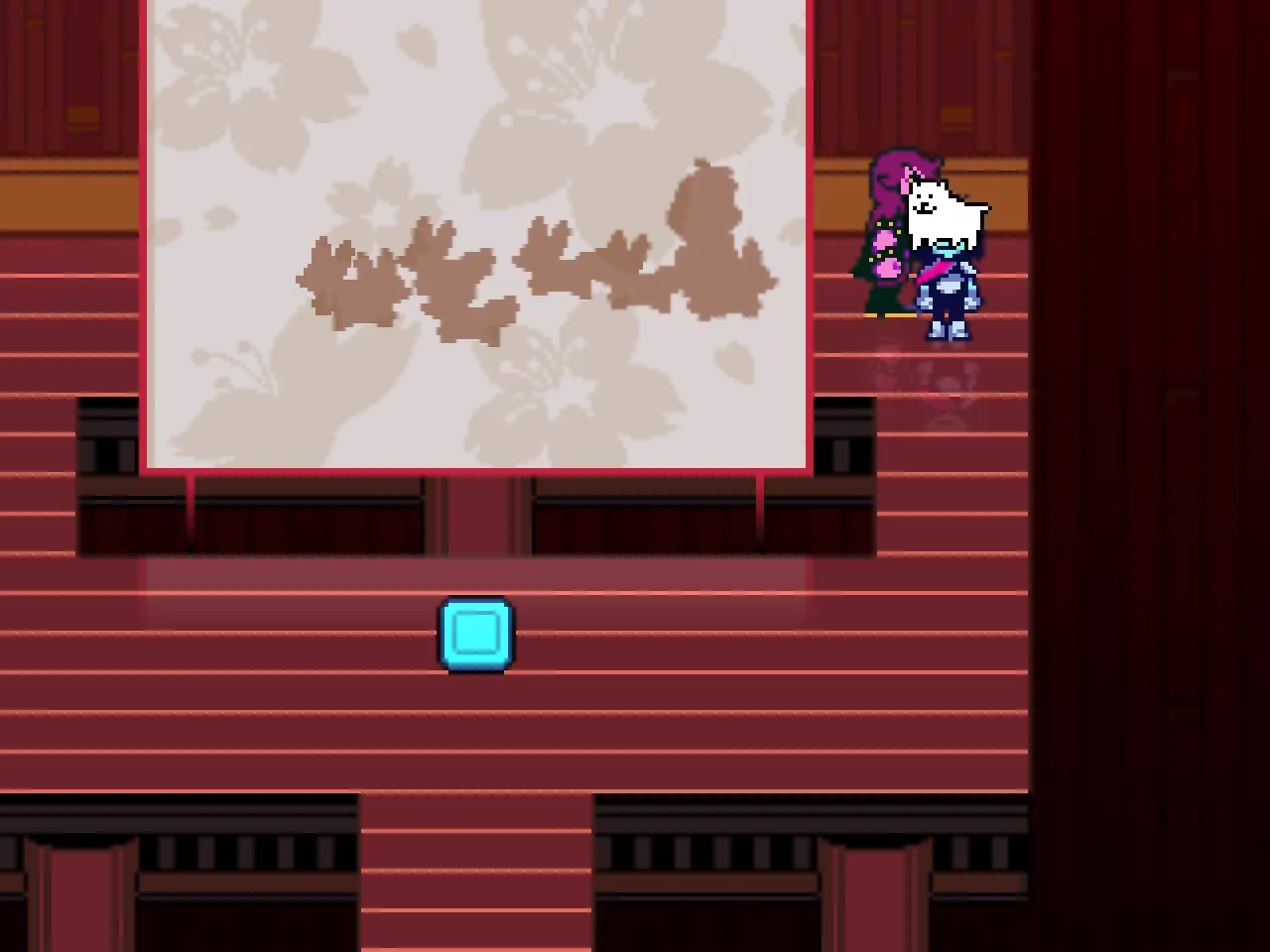 Toby or the annoying dog appearing in the fox-shaped rock puzzle