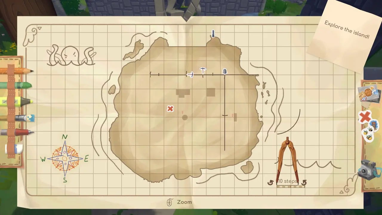 Island 10 chest 1 location north of tower ruins