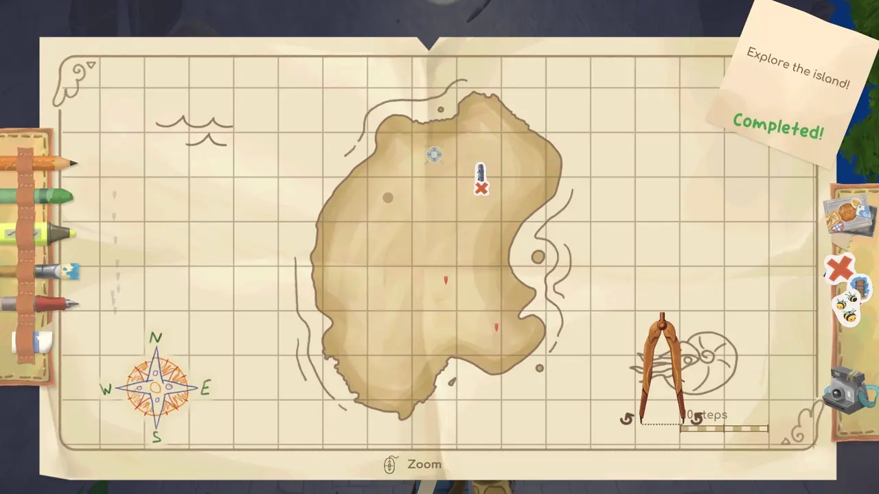 Island 6 treasure chest clue inside the tower