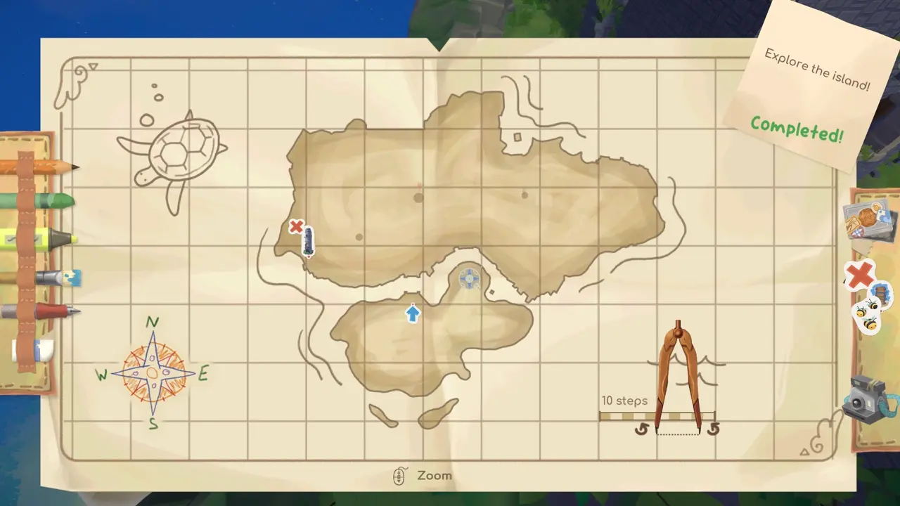 Island 7 chest 3 black cat treasure location