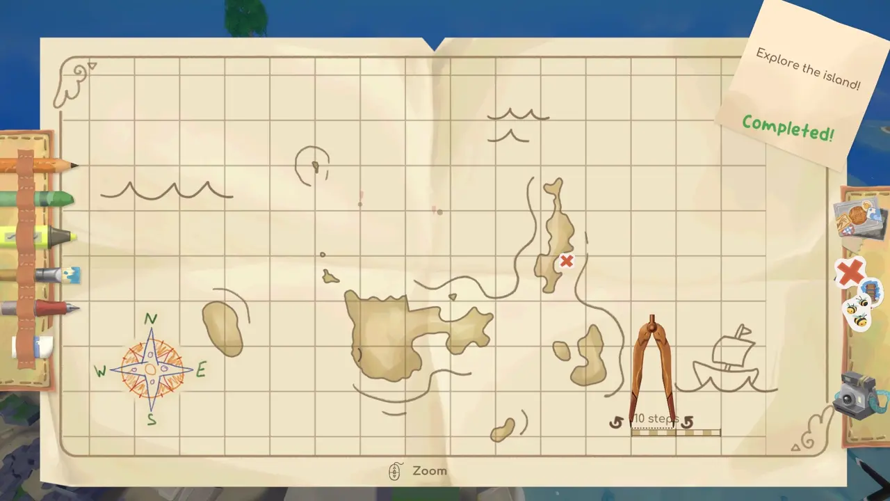 Island 8 treasure chest hint locations underwater