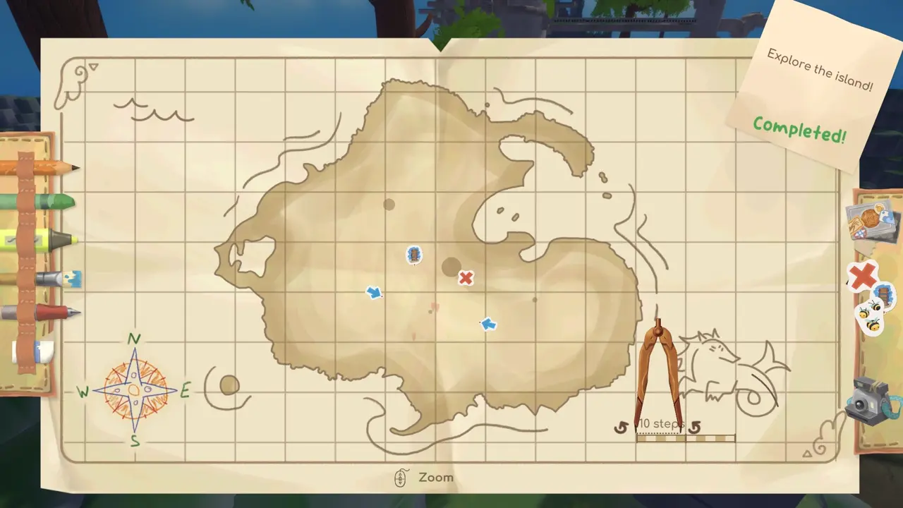 Island 9 chest 2 raised plateau location