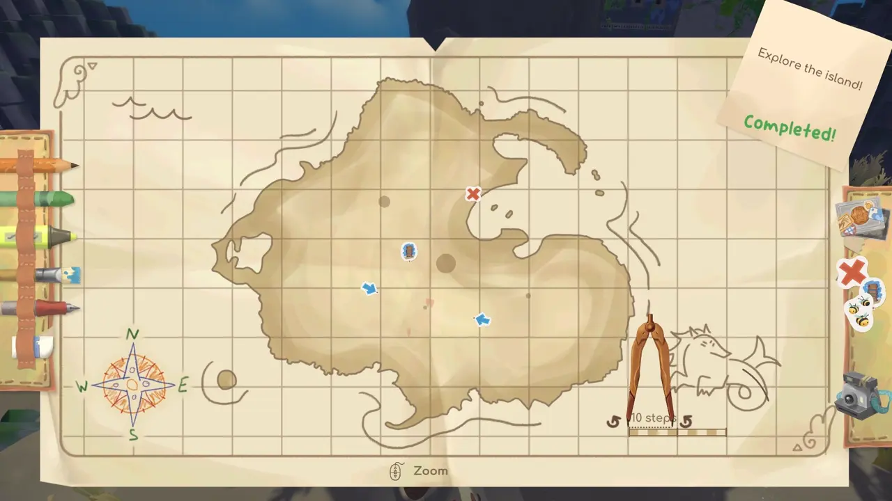 Island 9 chest 3 location next to planks in bay