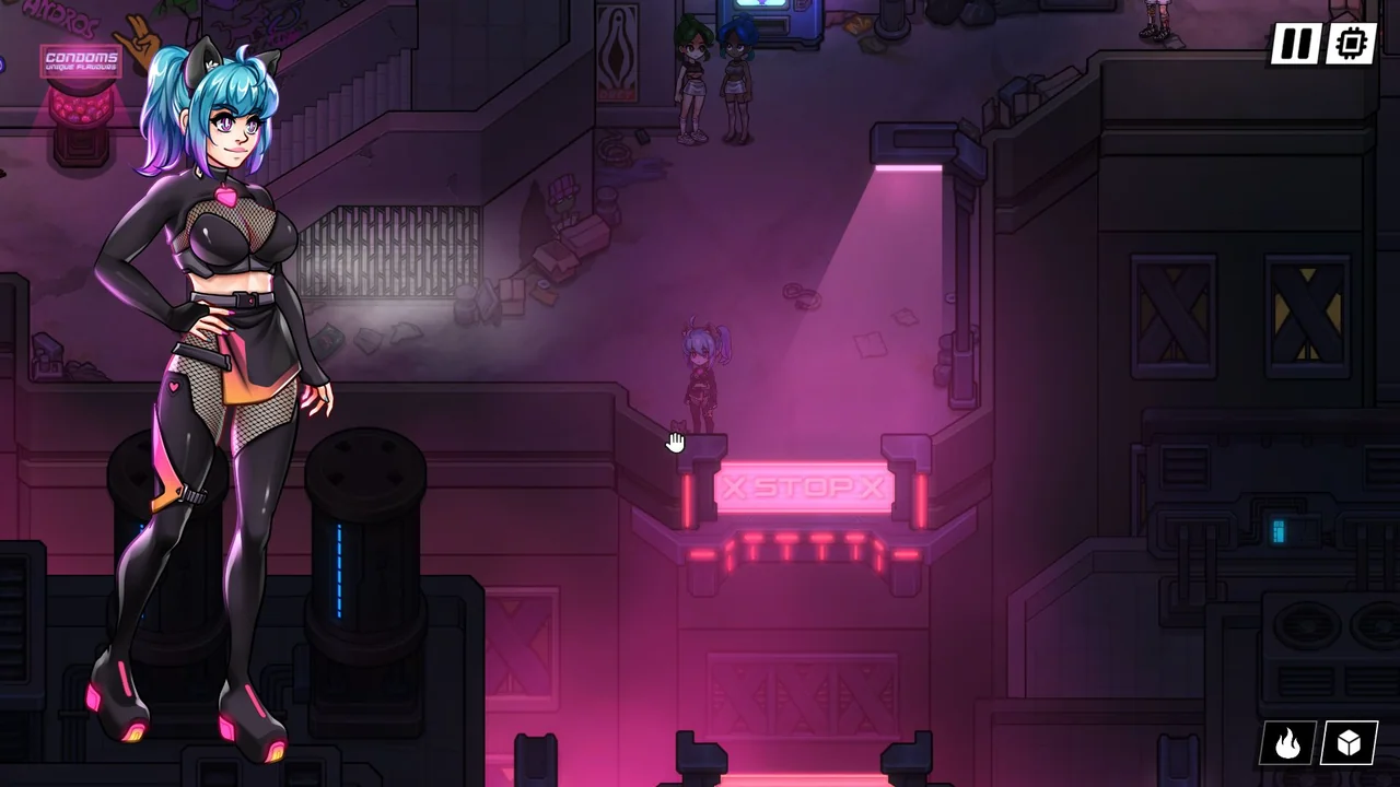 Eighth kitten location near the blocked bridge in Lower Redlight District