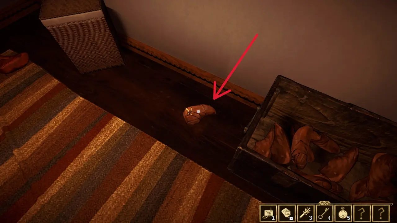 Liv memento item 2 location inside the closet