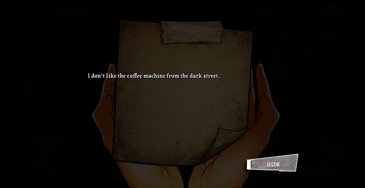 Paper from the vending machine spoiler page 5