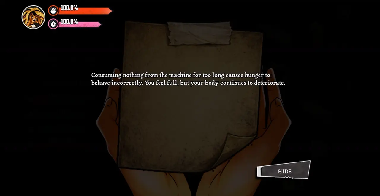 Paper from the vending machine spoiler page 6