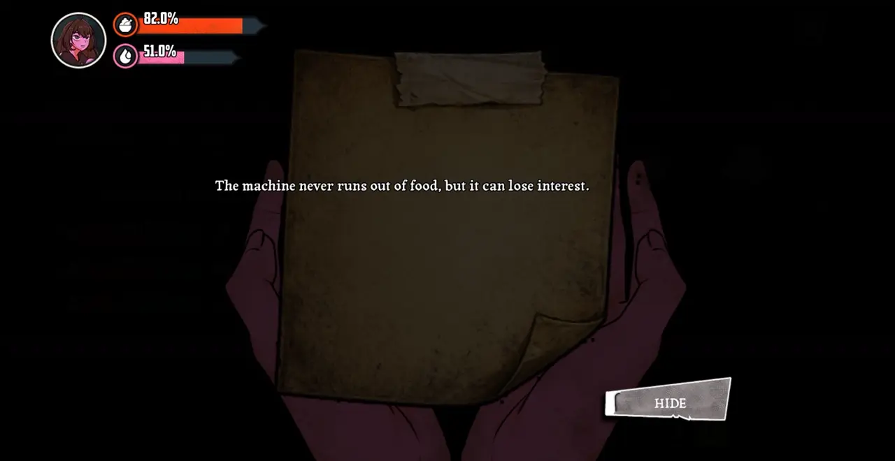 Paper from the vending machine spoiler page 12