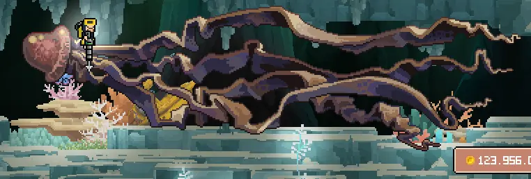 Phantom Jellyfish Mythic fish location at 50-130m