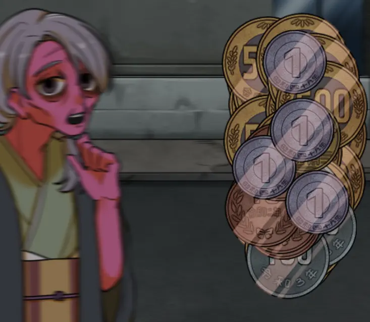 Giving apple seed bags to the elderly NPC