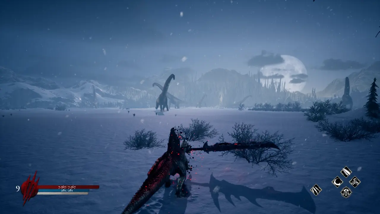 Dinoblade winter biome enemy required for Silencing the Earthquakes