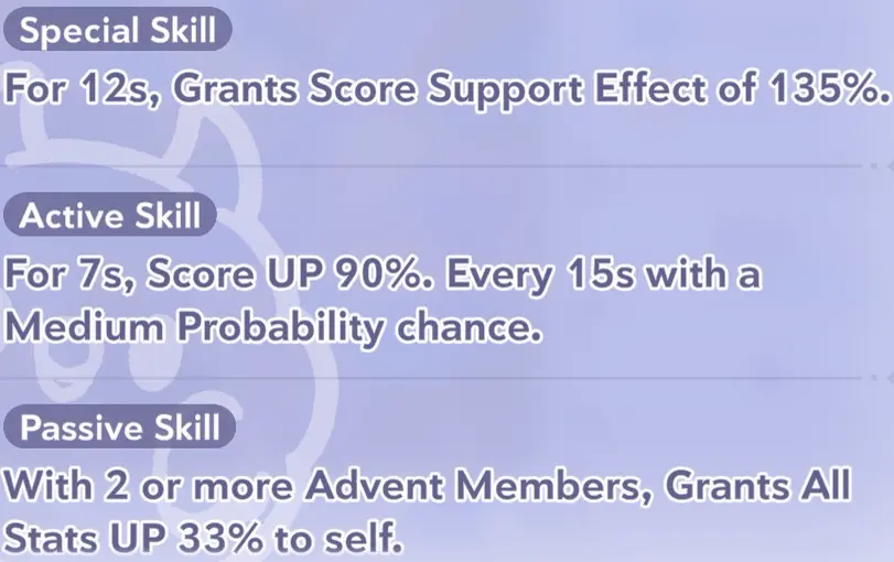 Nerissa Ravencroft skill information in Hololive Dreams