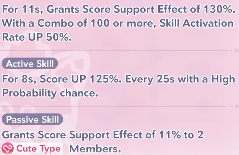 Mococo Abyssgard skill information in Hololive Dreams