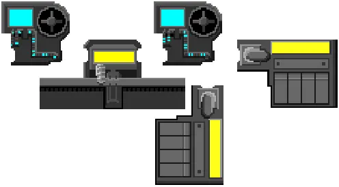 Two Power Amplifiers connected to a Harvester and two Salvagers