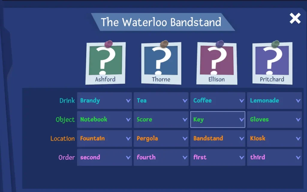 Case 42 - The Waterloo Bandstand in Case Solved The London Files