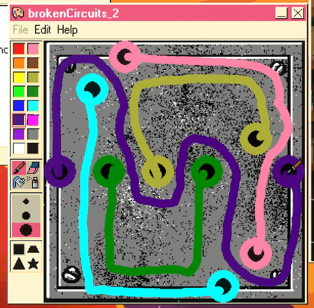 Paint Puzzle Solution